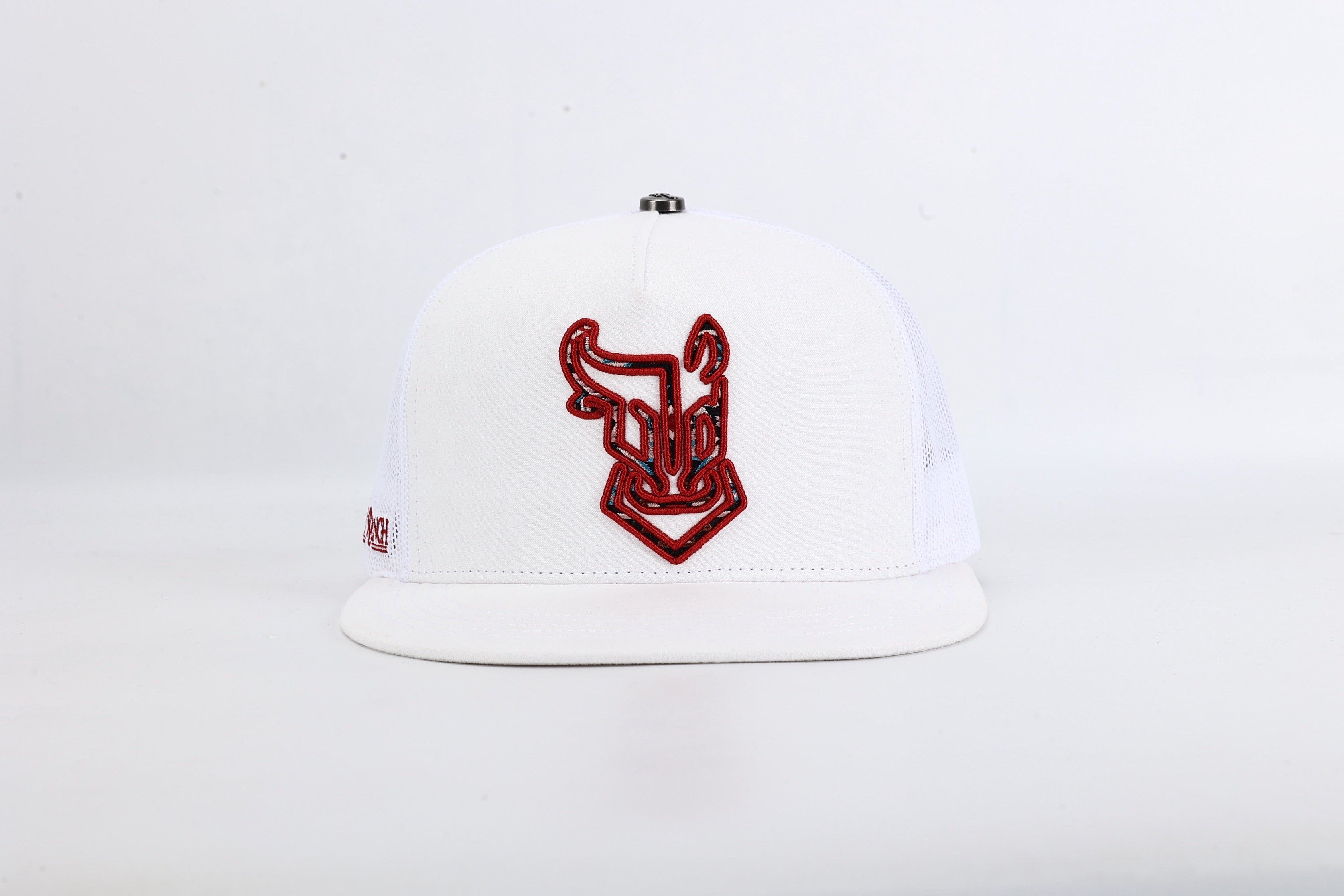 Horse-Bull Hat Rojo/Blanco  Aztec